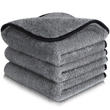 Car Cleaning 40*40cm High Quality 600gsm 1000gsm Double Coral Fleece Towel
